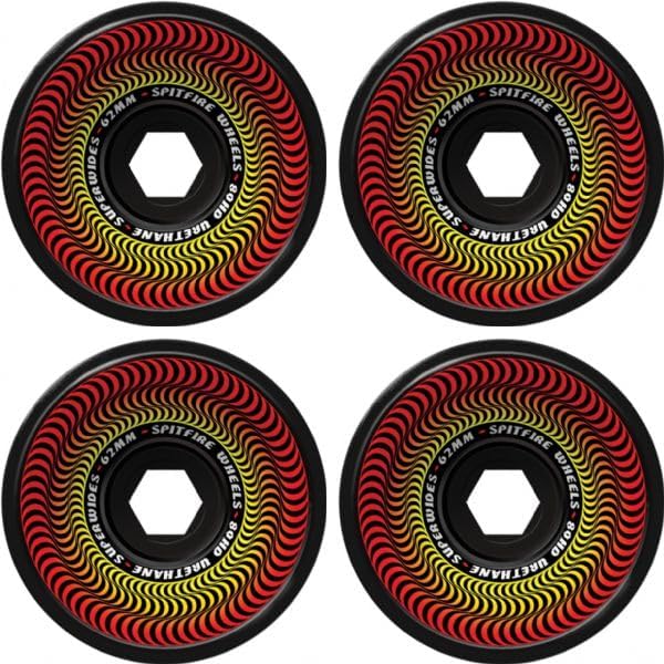 Spitfire Superwides 62mm スケートボードホイール Spitfire